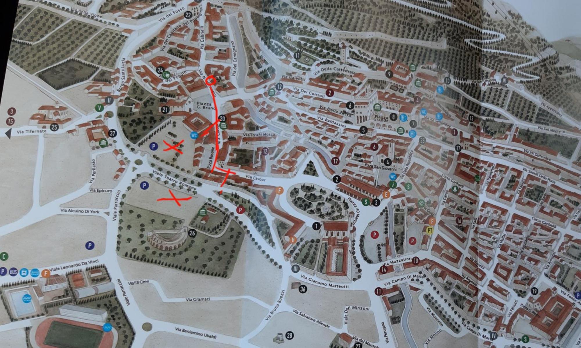 Civico Daire Gubbio Dış mekan fotoğraf